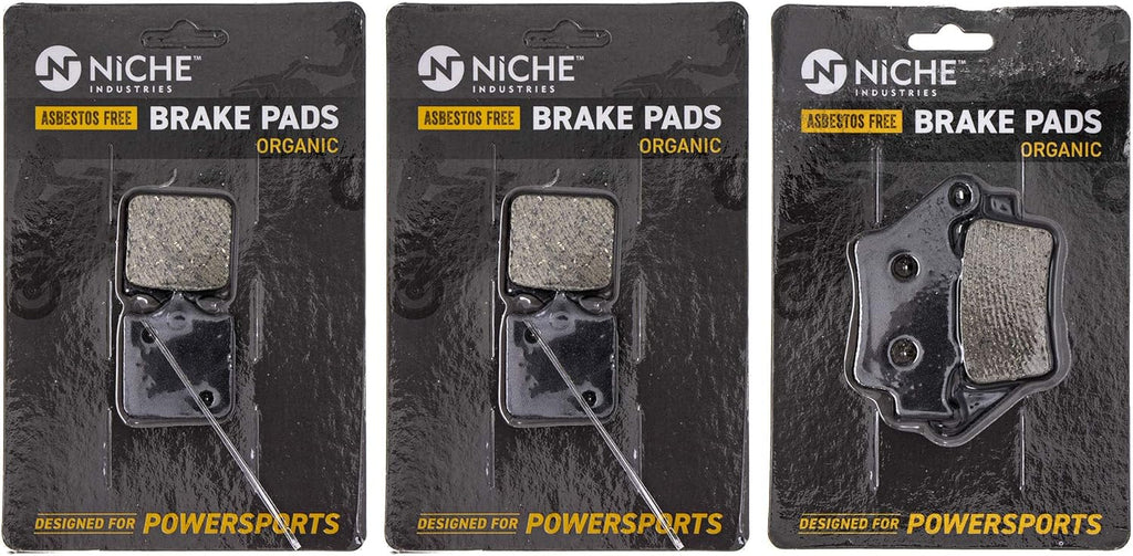 Brake Pad Set Organic Pack of 2 F2698