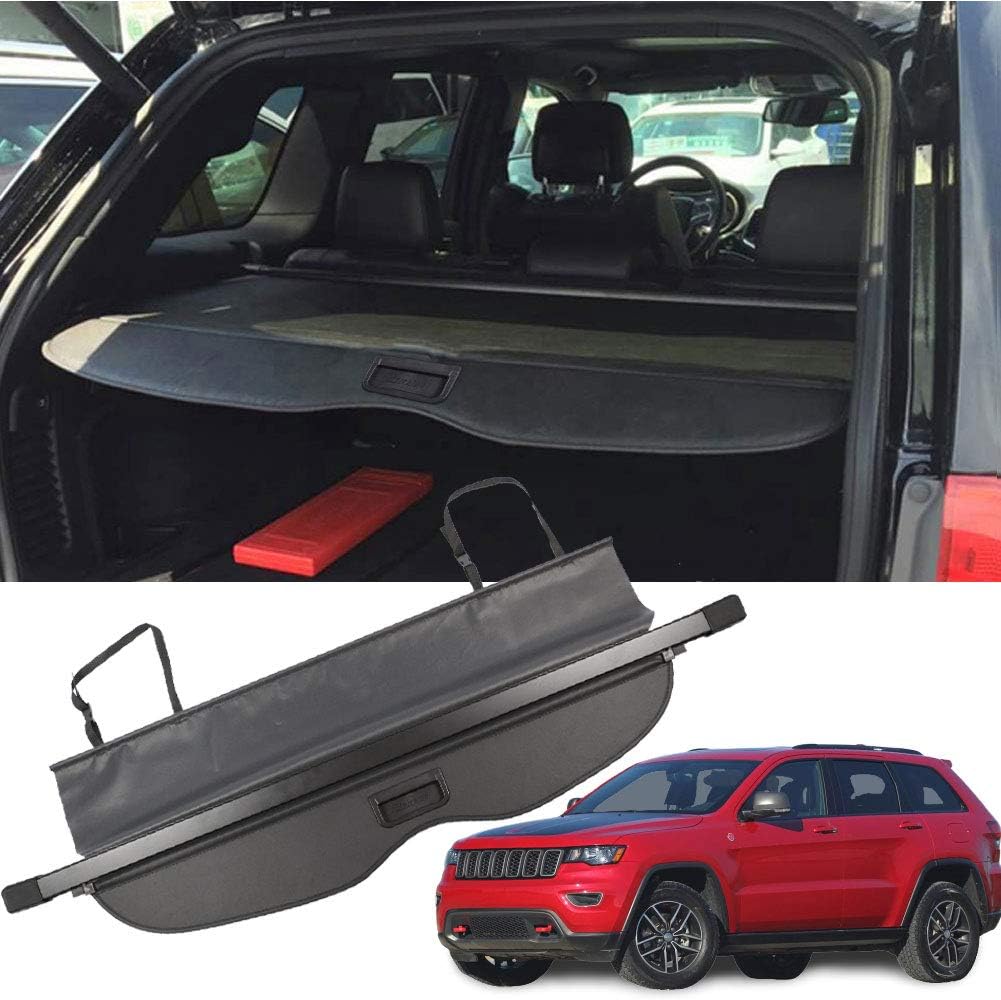 Black Retractable Cargo Cover S690498