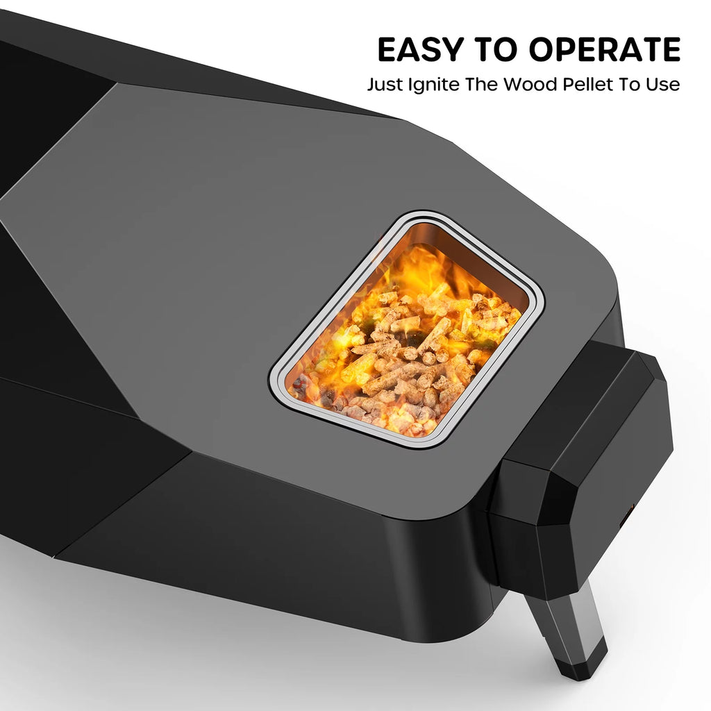 12” Wood Pellet Outdoor Pizza Oven A13758