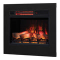 23-in 3D Infrared Fireplace Insert & Flush Mount Kit B3182