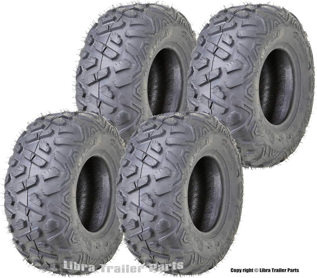 Set 4 ATV Tires 24x8-12 & 25x11-10 6PR Y5878