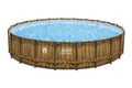 Round Metal Frame Above Ground Pool Set N693
