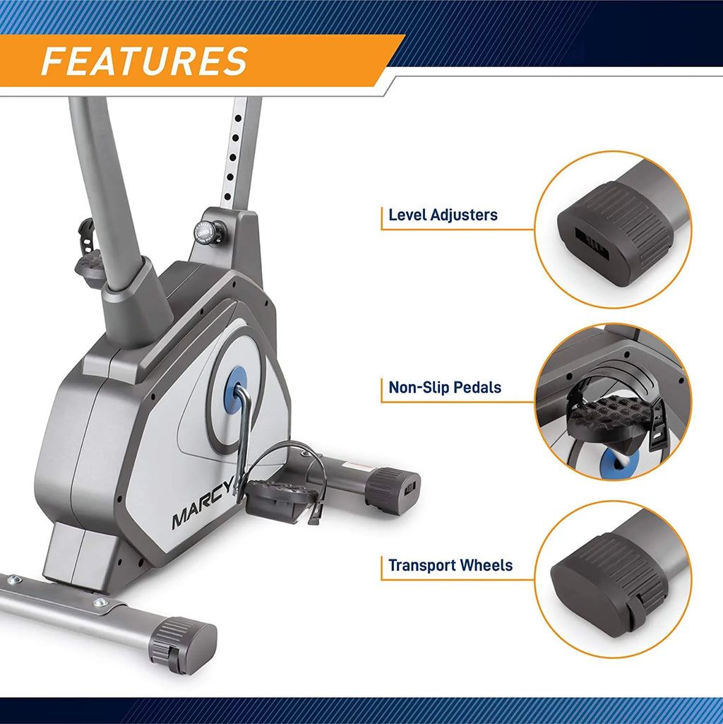 Upright Exercise Bike with Adjustable Seat L1688