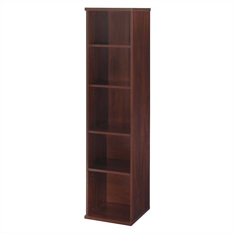 18W 5-Shelf Bookcase in Hansen Cherry S22837