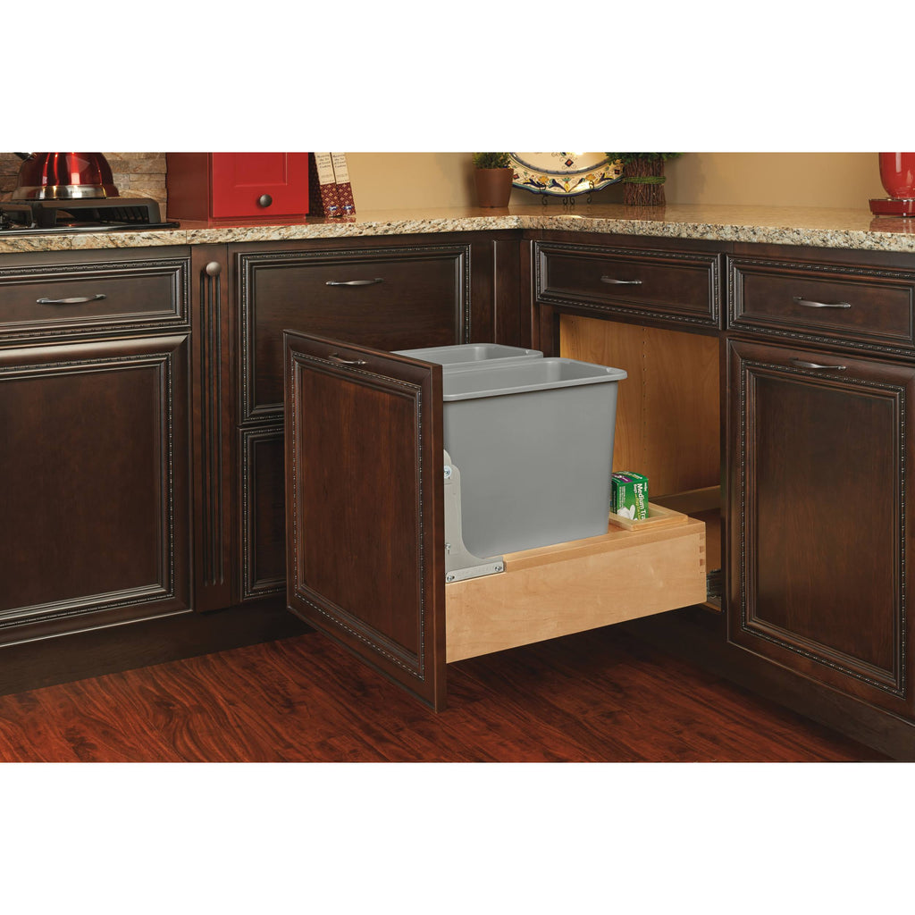 Double 30 Quart Pullout Waste Container X793399