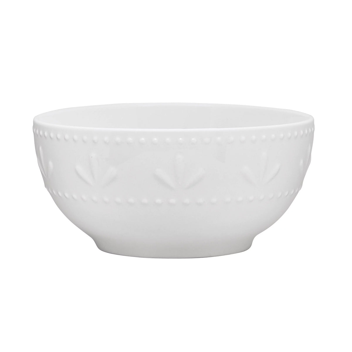 12-Piece White Porcelain Dinnerware Set T332
