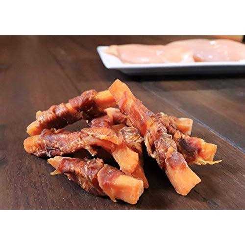 Chicken and Sweet Potato Jerky Wrap Dog Treat M392