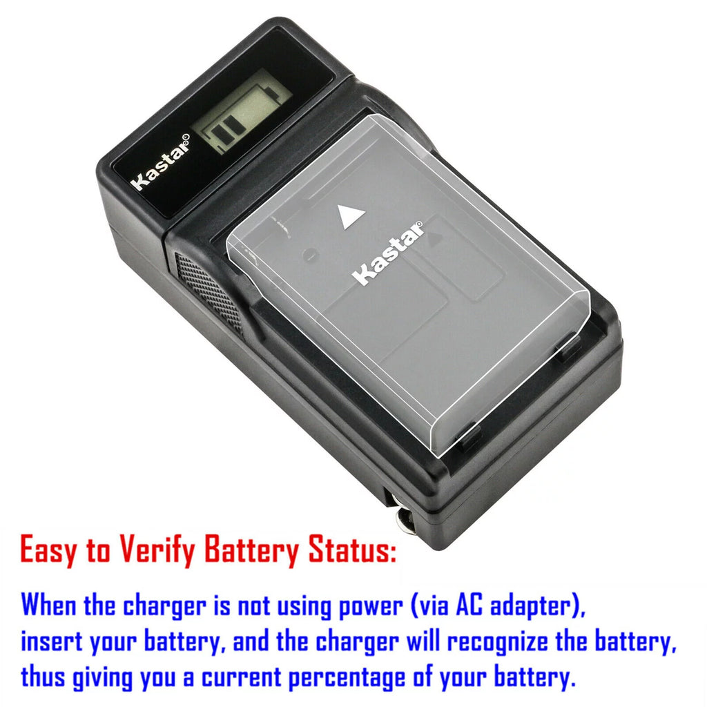 3-Pack Battery and LCD AC Charger U170