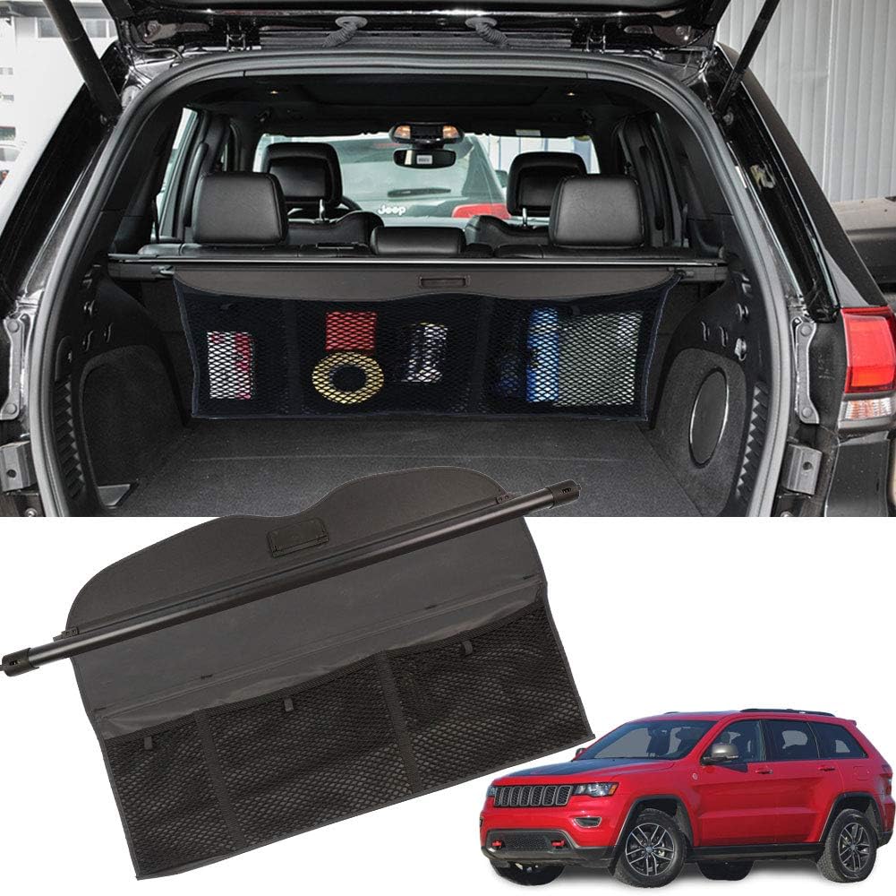Black Retractable Cargo Cover S690498