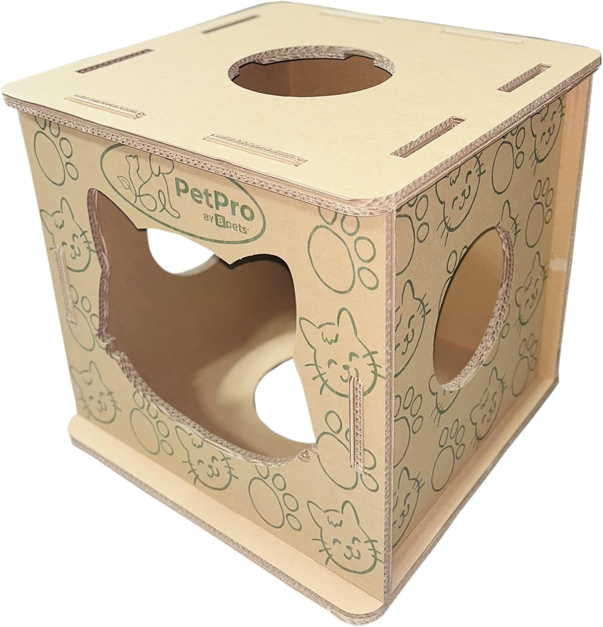 Corrugated Cardboard Cat Scratcher House V23205
