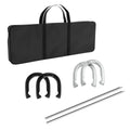Horseshoe Set with 4 Metal Shoes and 2 Poles D27680