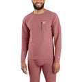 Brick Red Heavyweight Crew M136
