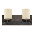 Reclaimed Wood 2 Light Bath Bar J185595