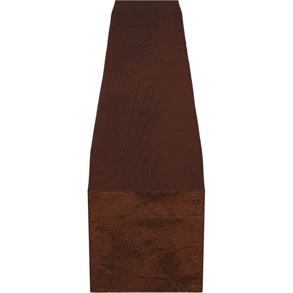 Natural Pecan Sandblasted Faux Wood Fireplace Mantel X942
