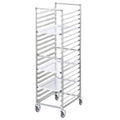 Stainless Mobile Bun Pan Rack 20 Pan Cap Q429