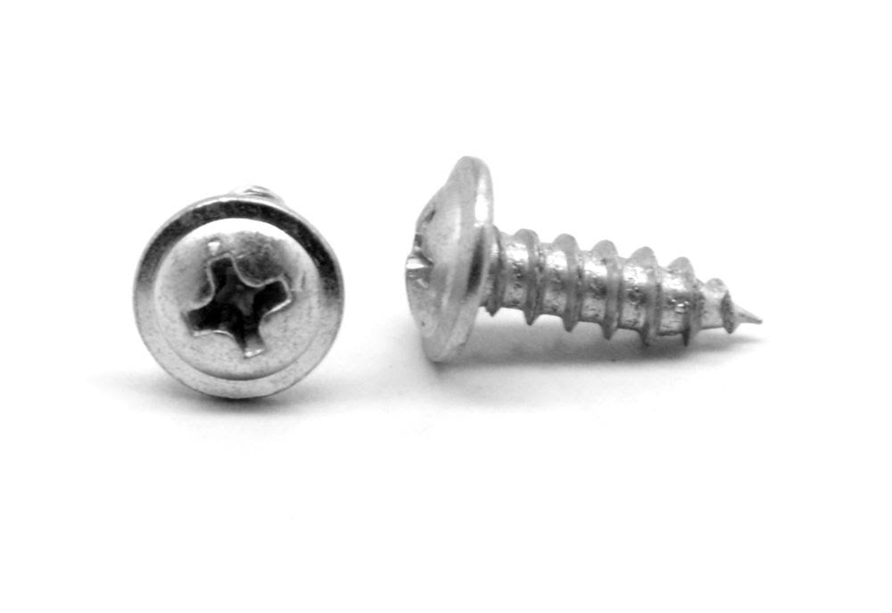 #6-20 x 1/2 Sheet Metal Screw Phillips Round Washer Head Zinc Plated Y72130