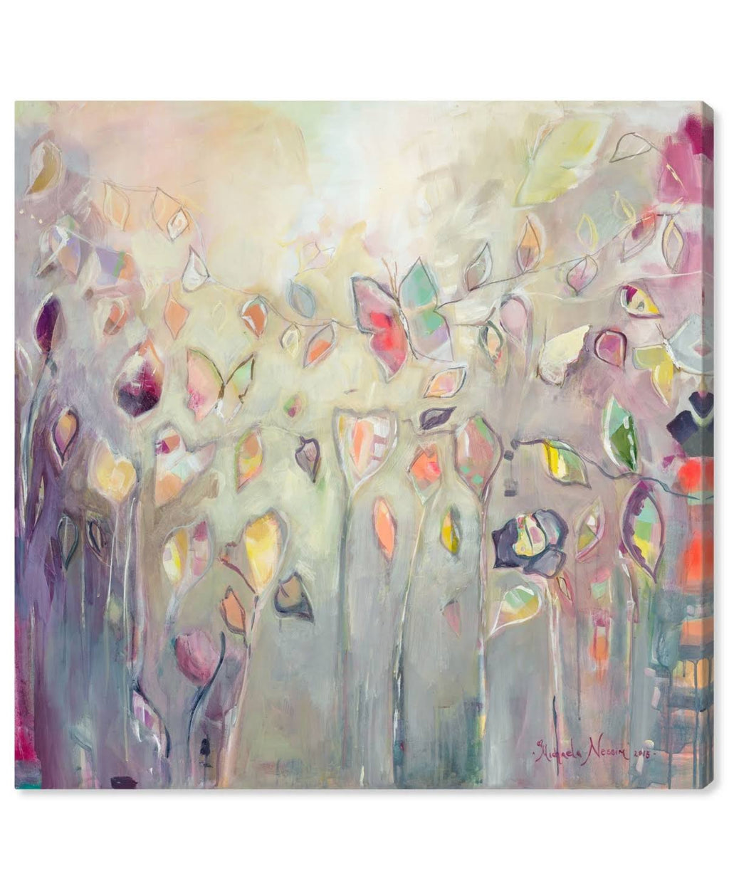 Purple Butterfly Canvas Z129