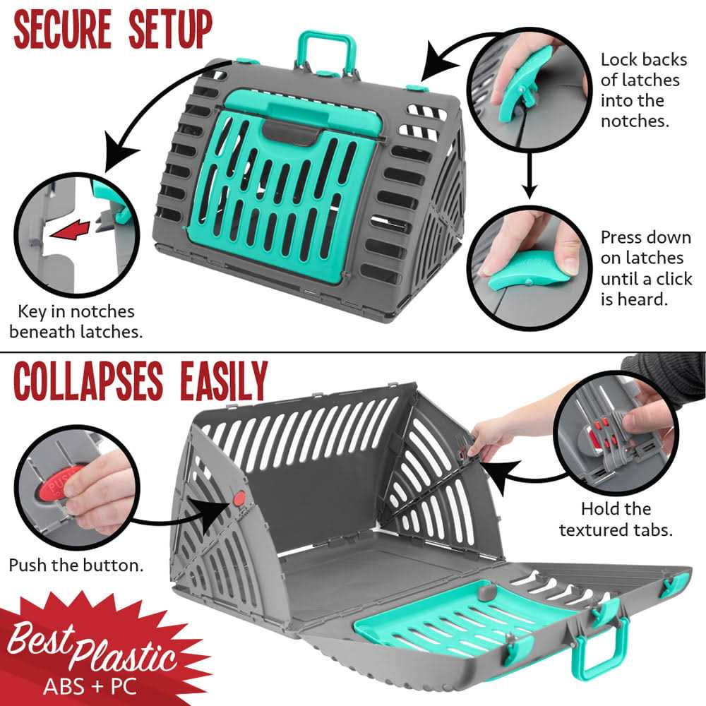 X-Large Foldable Travel Cat Carrier C5490