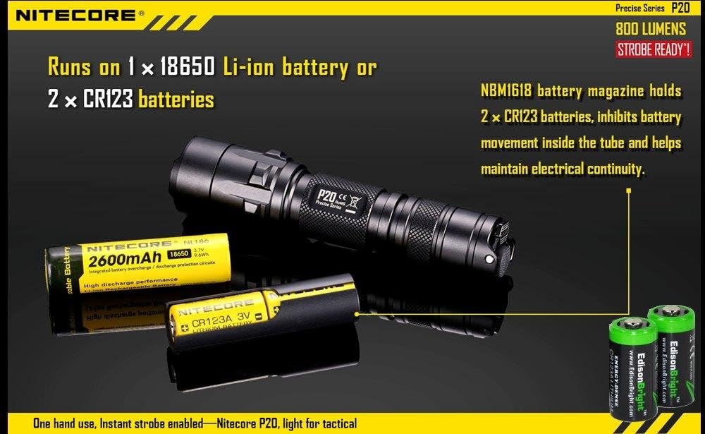 800 Lumen LED Tactical Flashlight E109