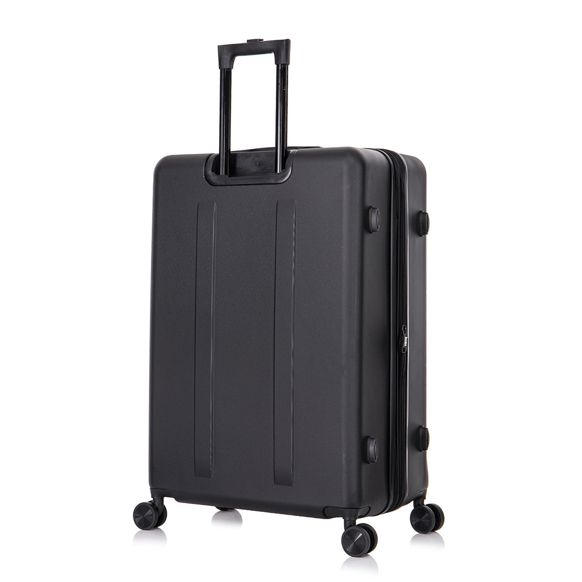 Black 28" Hardside Lightweight Luggage with Spinner Wheels Q358