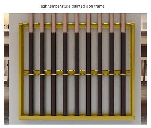 Wall Mount Pool Cue Rack Metal Holder Black 50x6x50cm R70142