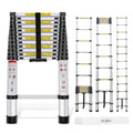 12.5ft Aluminum Telescoping Ladder 330 lb B5275