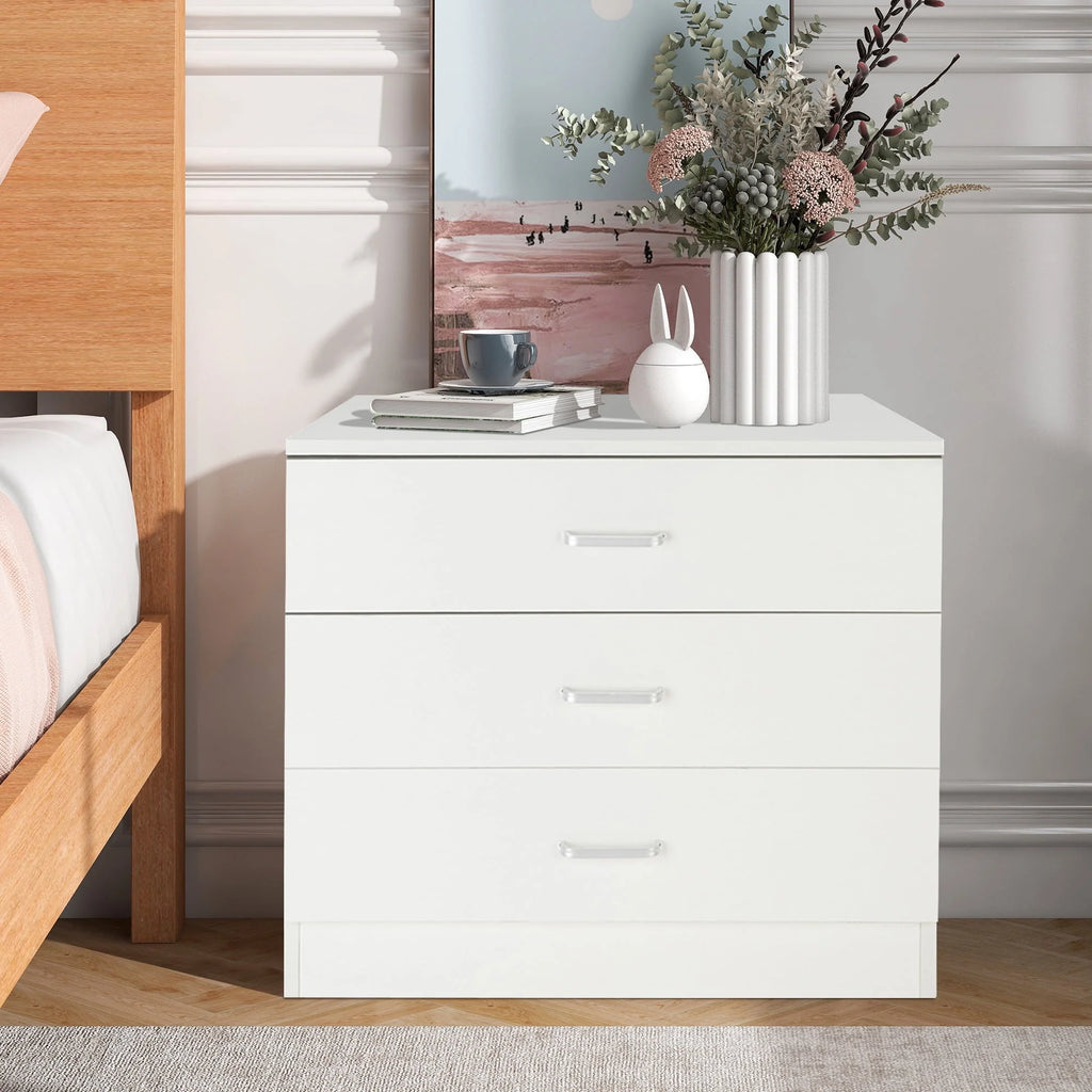 Black 4 Drawer Wood Dresser Z24972
