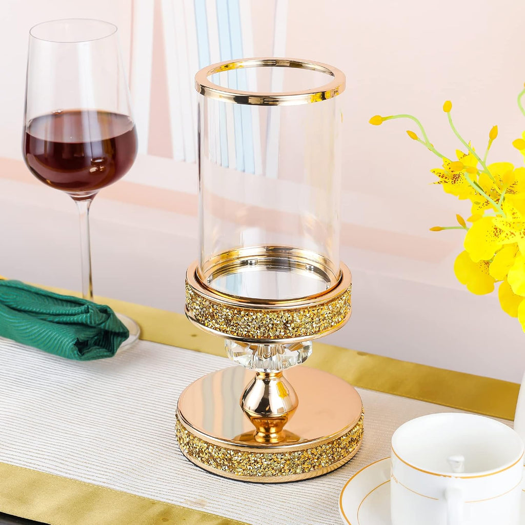 Crystal Pillar Candle Holder Z907639