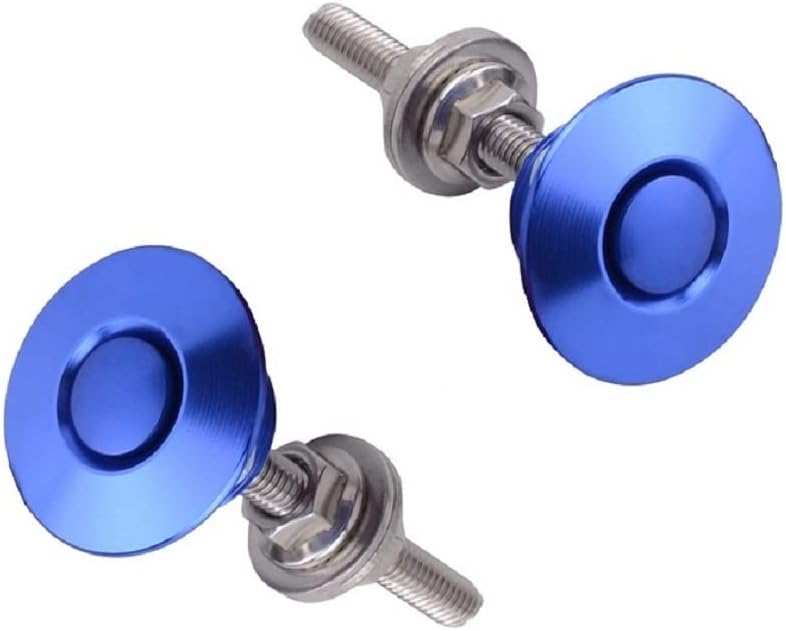 2 Pack Quick Release Latch Lock Clip Push Button Bonnet Kit 1.25in/32mm Aluminum Alloy L97412
