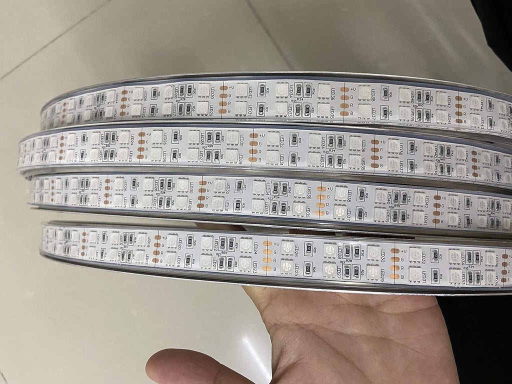 15.5 IP68 Brightest BLUE DOUBLE ROW LED Wheel Rim Lights C811690