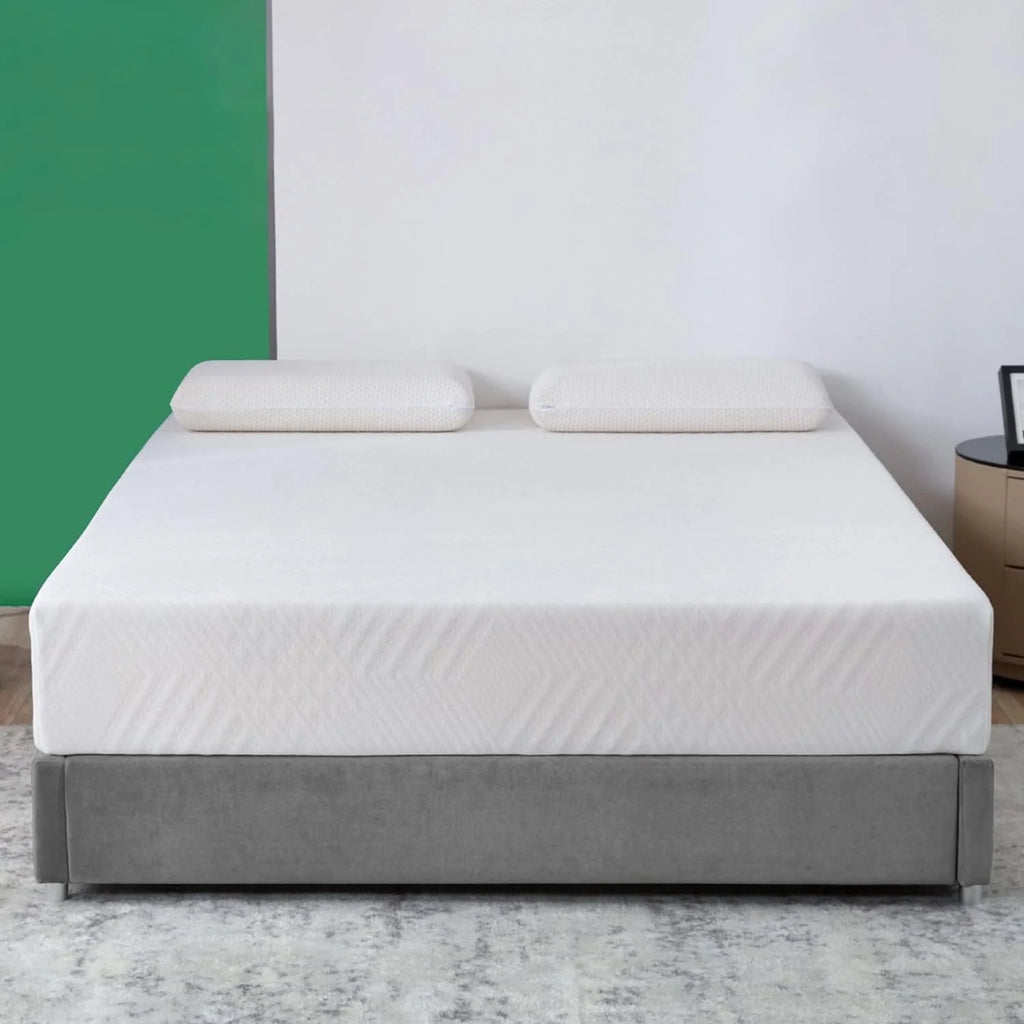 Twin Size 12 Inch Green Tea Memory Foam Mattress A686563