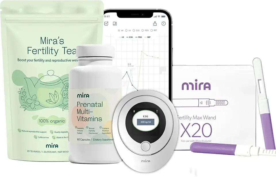 Pregnancy Bundle with 20 Test Wands, 60 Capsules & 20 Tea Bags N212006