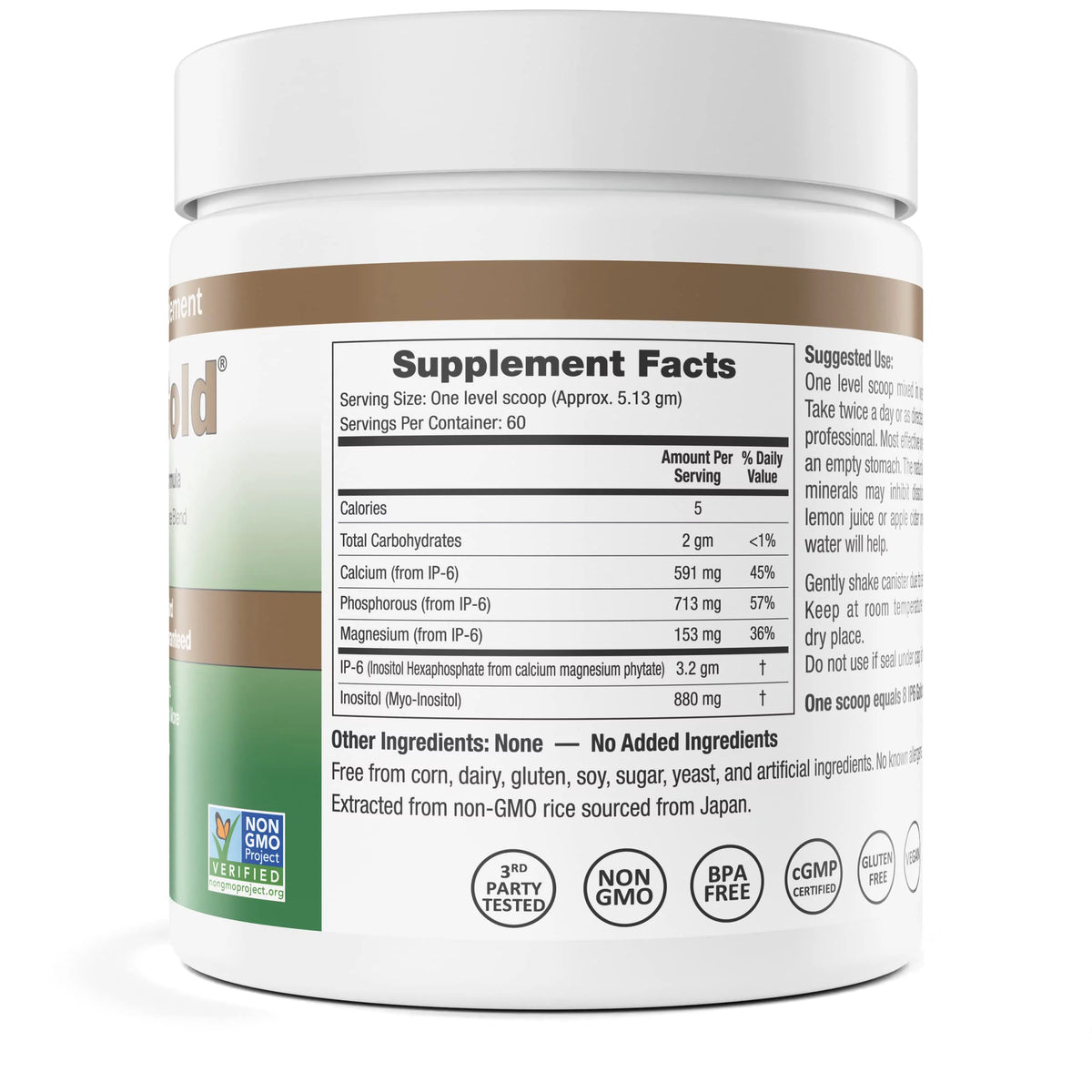 Gold Unflavored Immune Support Powder 308g O540545