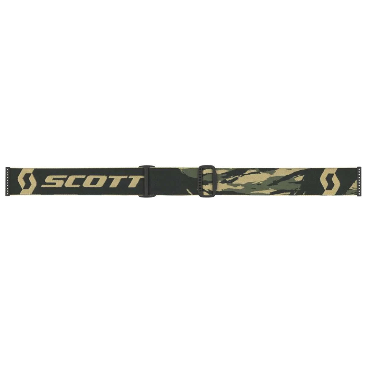 Khaki Yellow Chrome Goggle Y11712