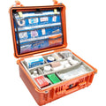 Orange Case with Lid Organizer and Dividers K76782