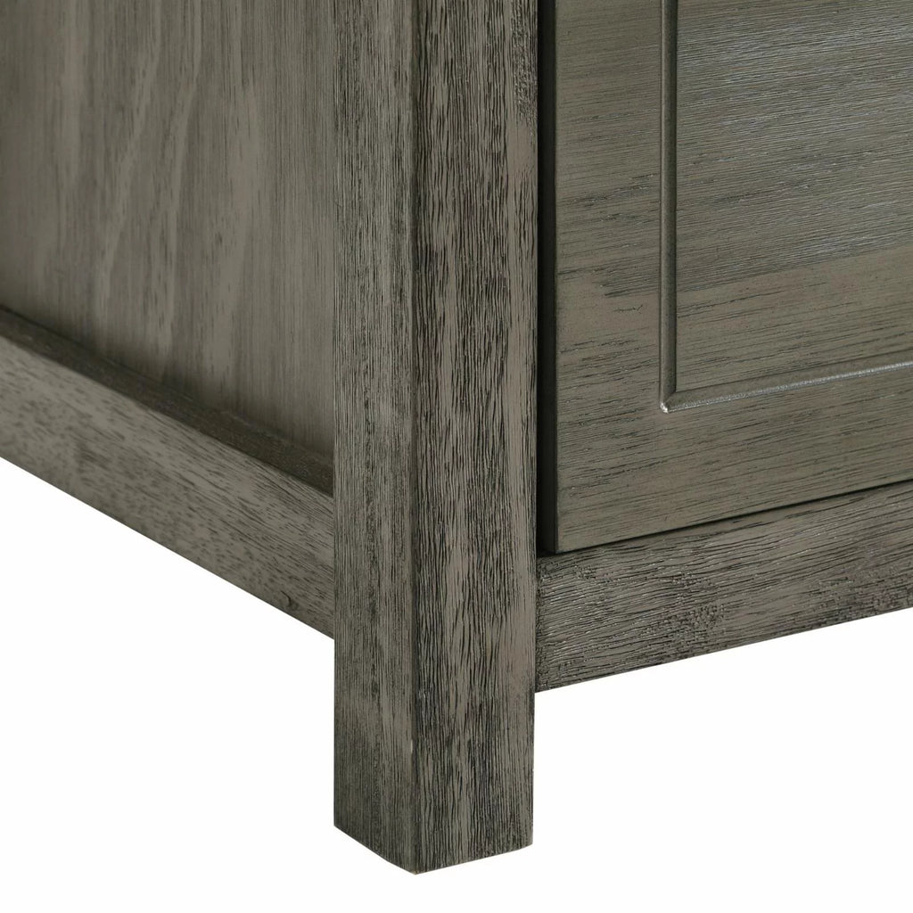 Gray 4-Drawer Wood Chest W248272