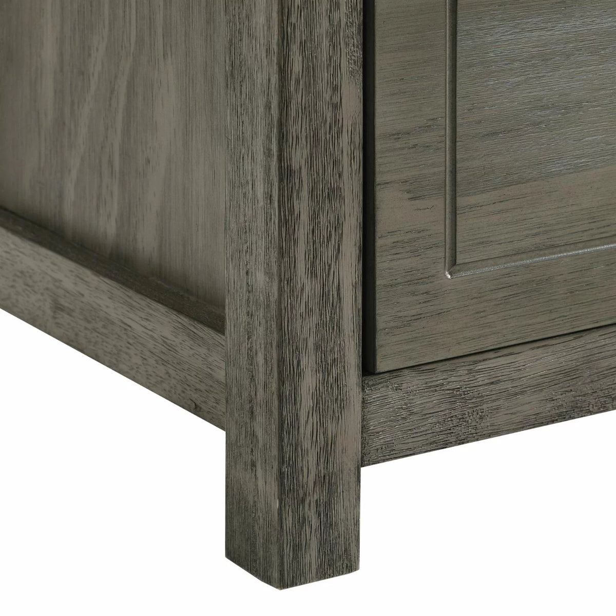 Gray 4-Drawer Wood Chest W248272