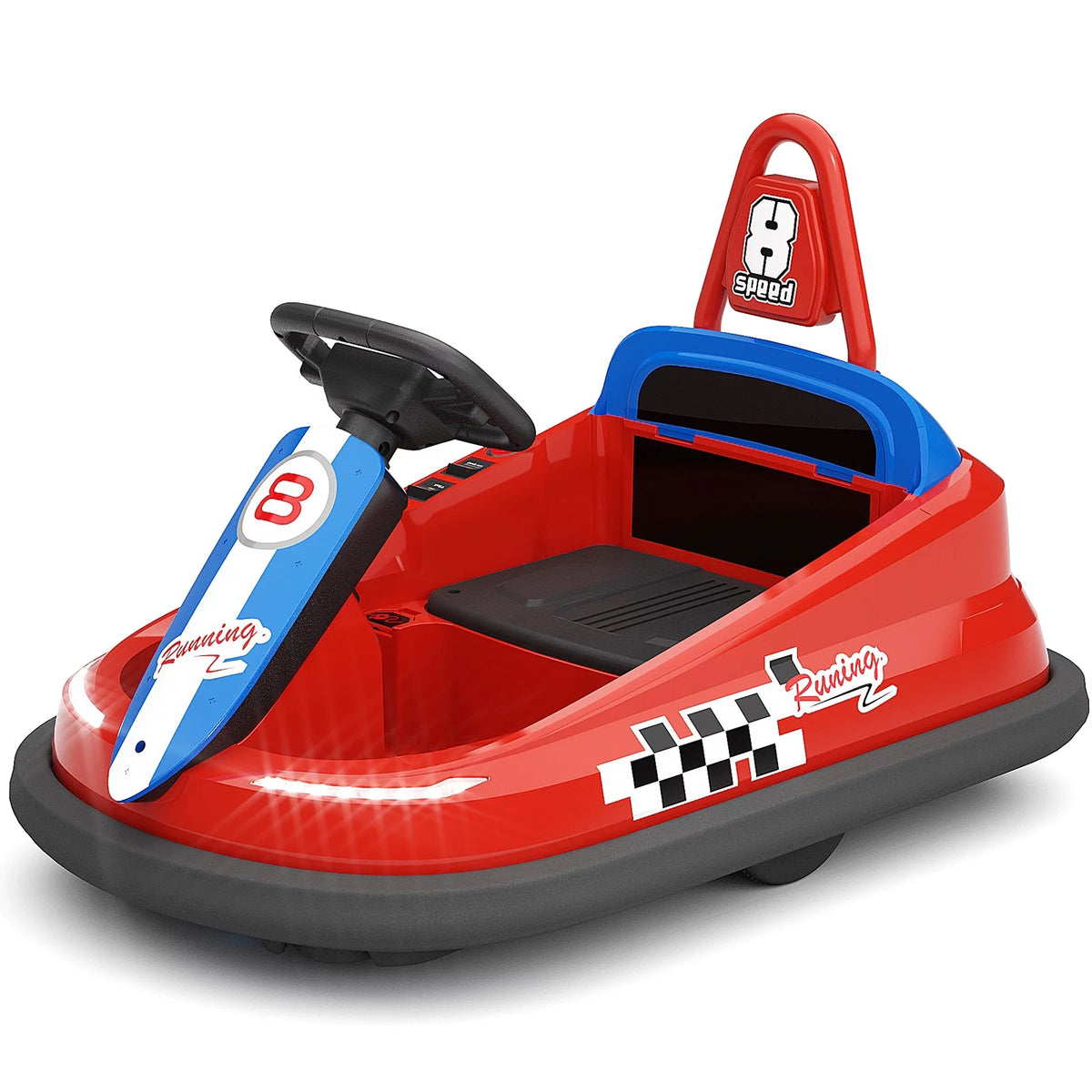 6V Electric Ride on Bumper Car for Kids, Pink O130