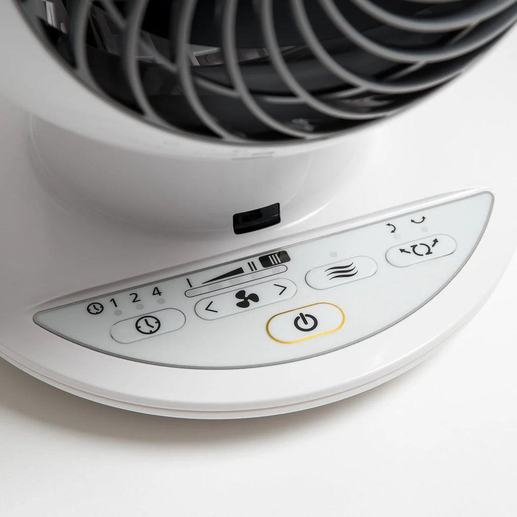 White Compact Oscillating Circulating Fan F876880