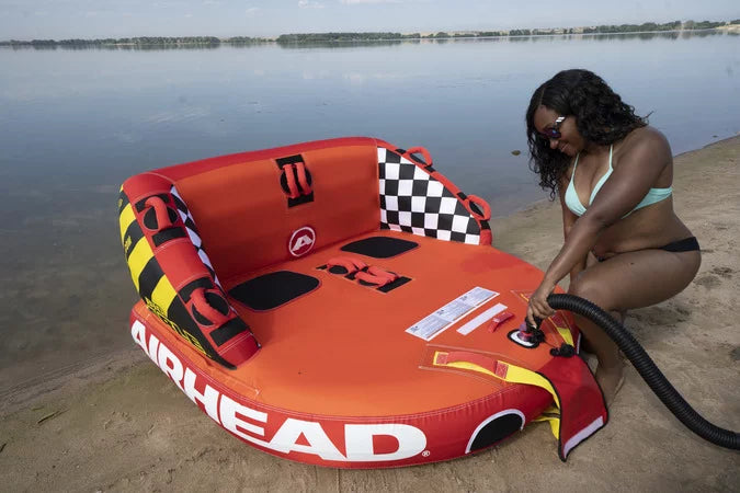 Inflatable Two Person Towable Tube Q5695