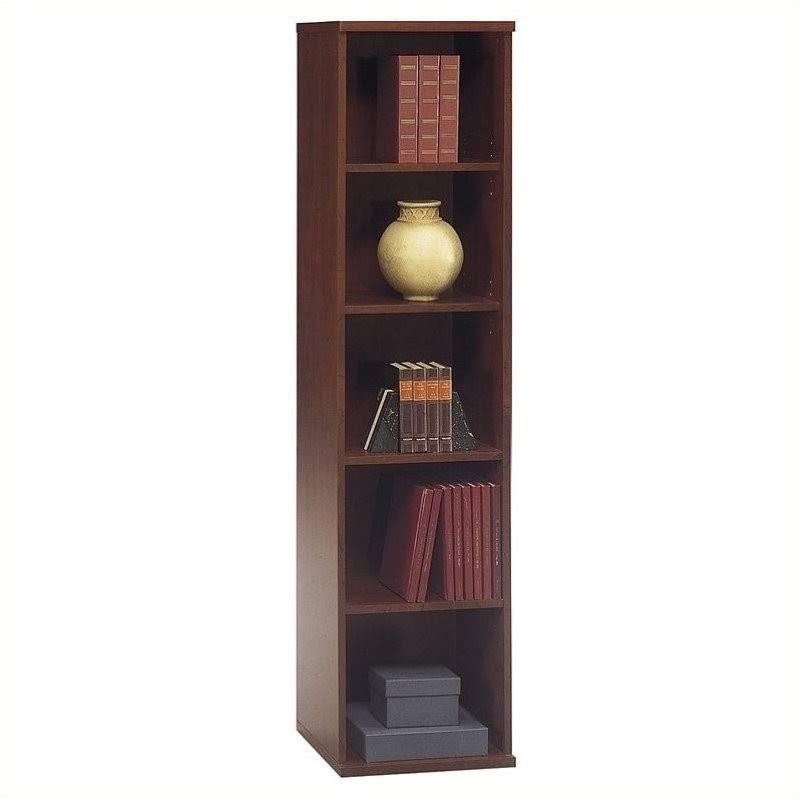 18W 5-Shelf Bookcase in Hansen Cherry S22837