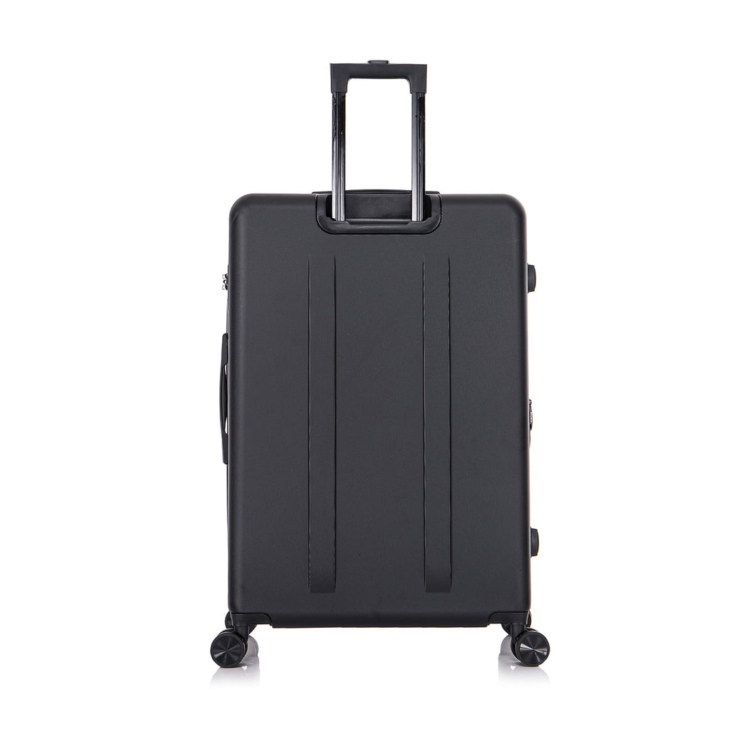 Black 28" Hardside Lightweight Luggage with Spinner Wheels Q358