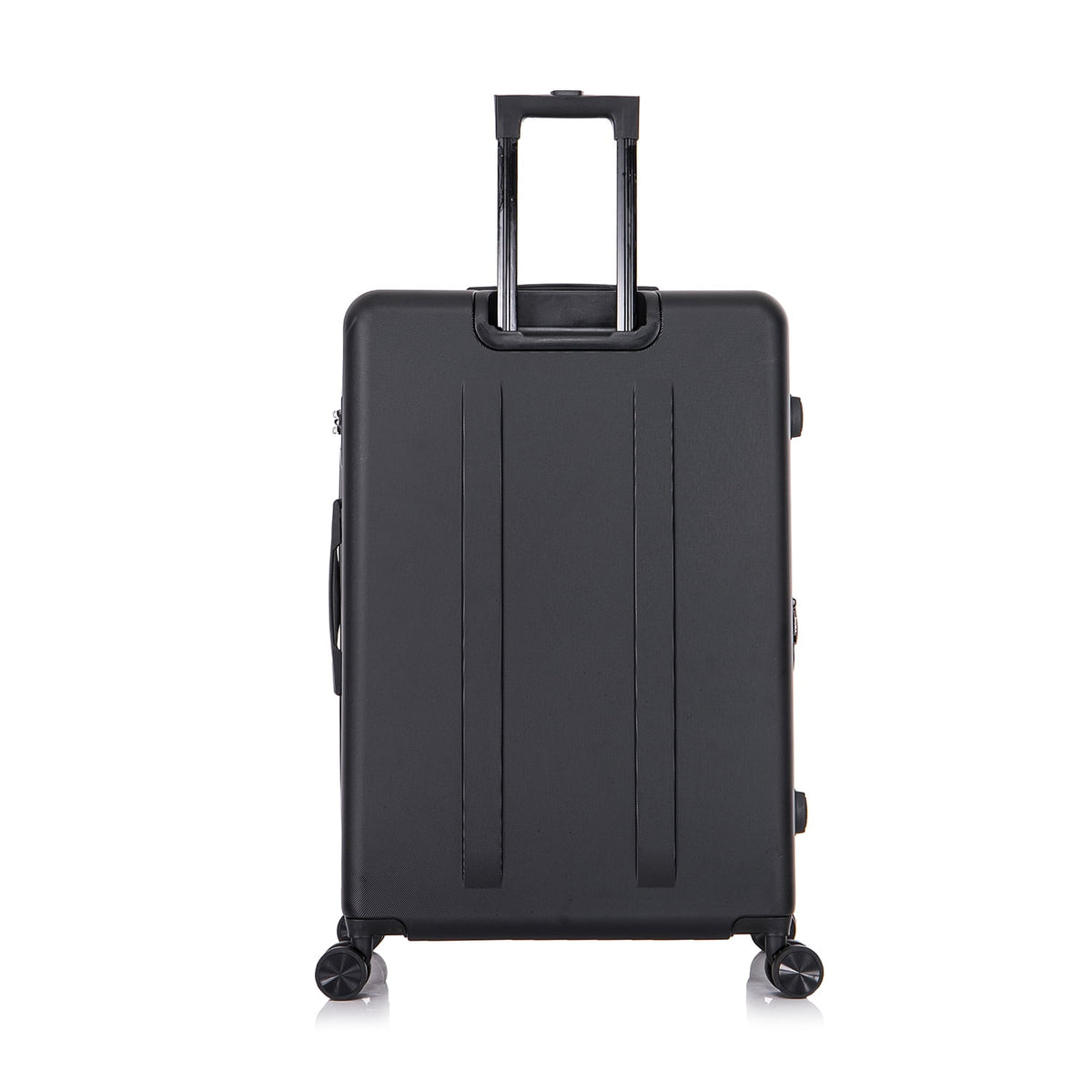 Black 28" Hardside Lightweight Luggage with Spinner Wheels Q358
