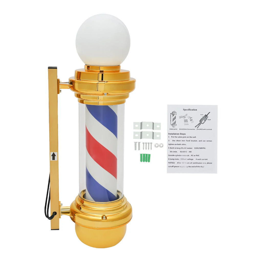 Rotating LED Pole Light N41109