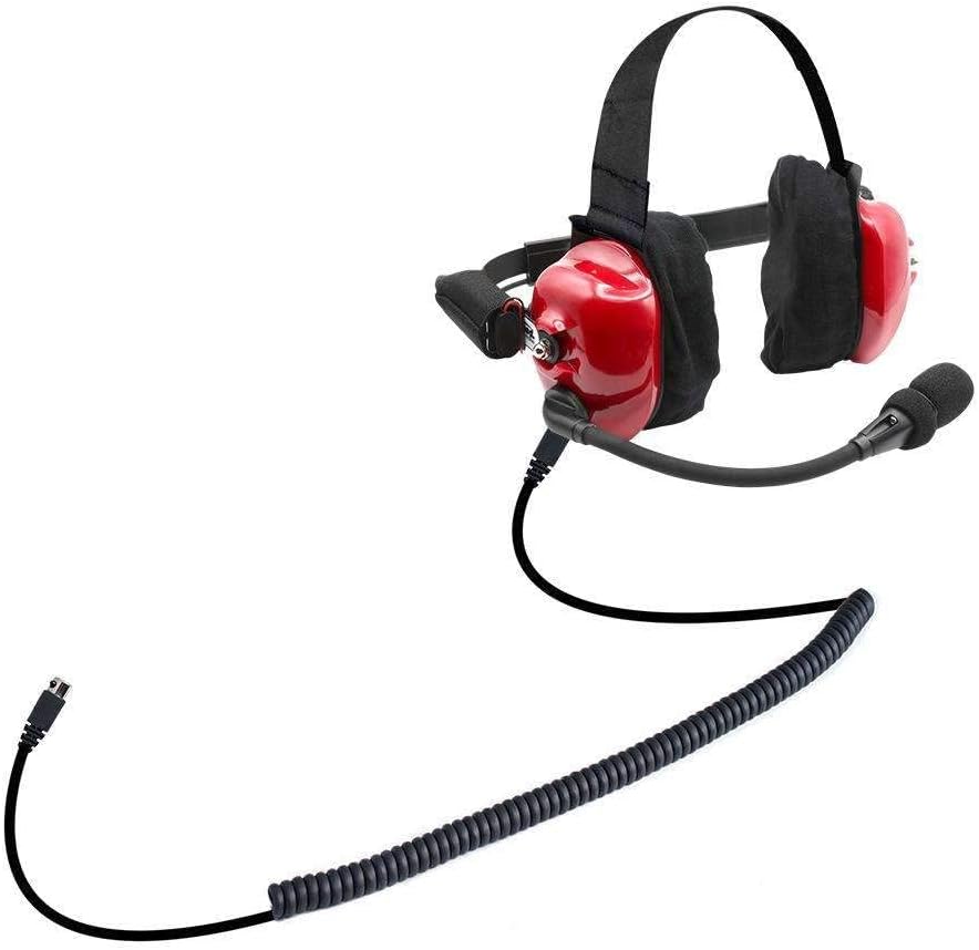 Two Way Over The Ear Headset with Mic and Cable K595