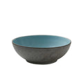 Stoneware Bowl 30 cm Grey, Light Blue C261693