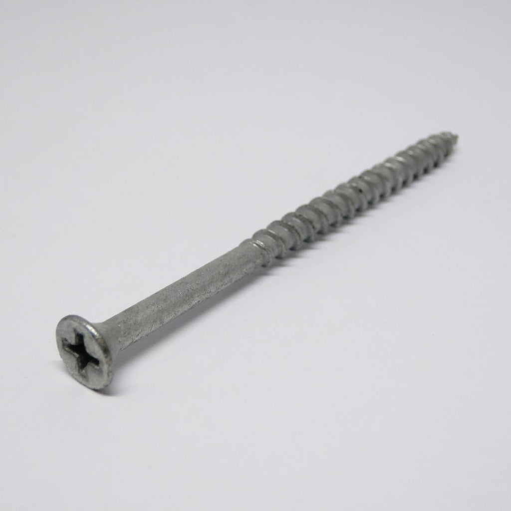 Coarse Deck Screws No. 9 x 3 in. Galvanized 25 lb. Bucket F299