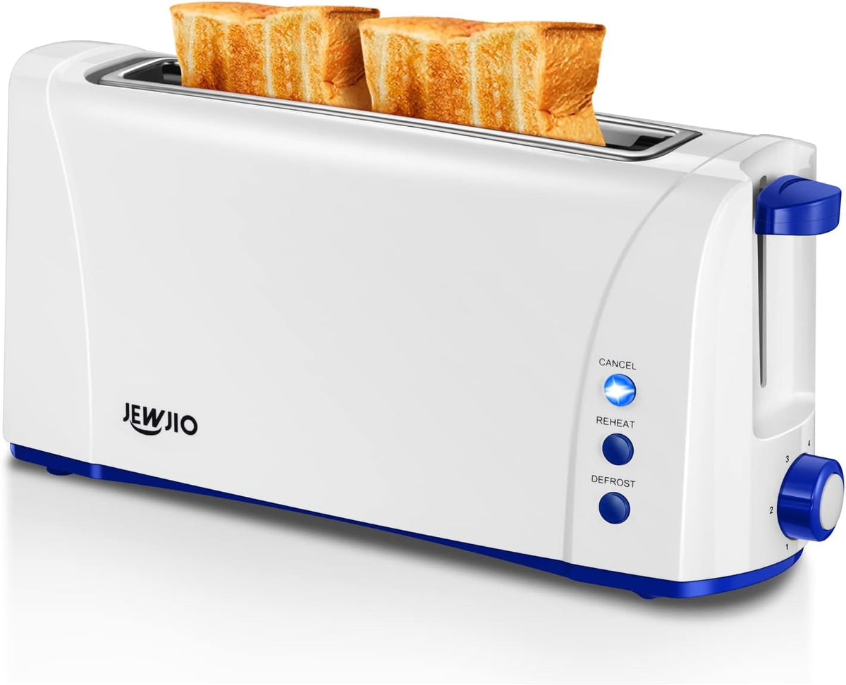 Stainless Steel 4 Slice Toaster with Extra Wide Slot H187611