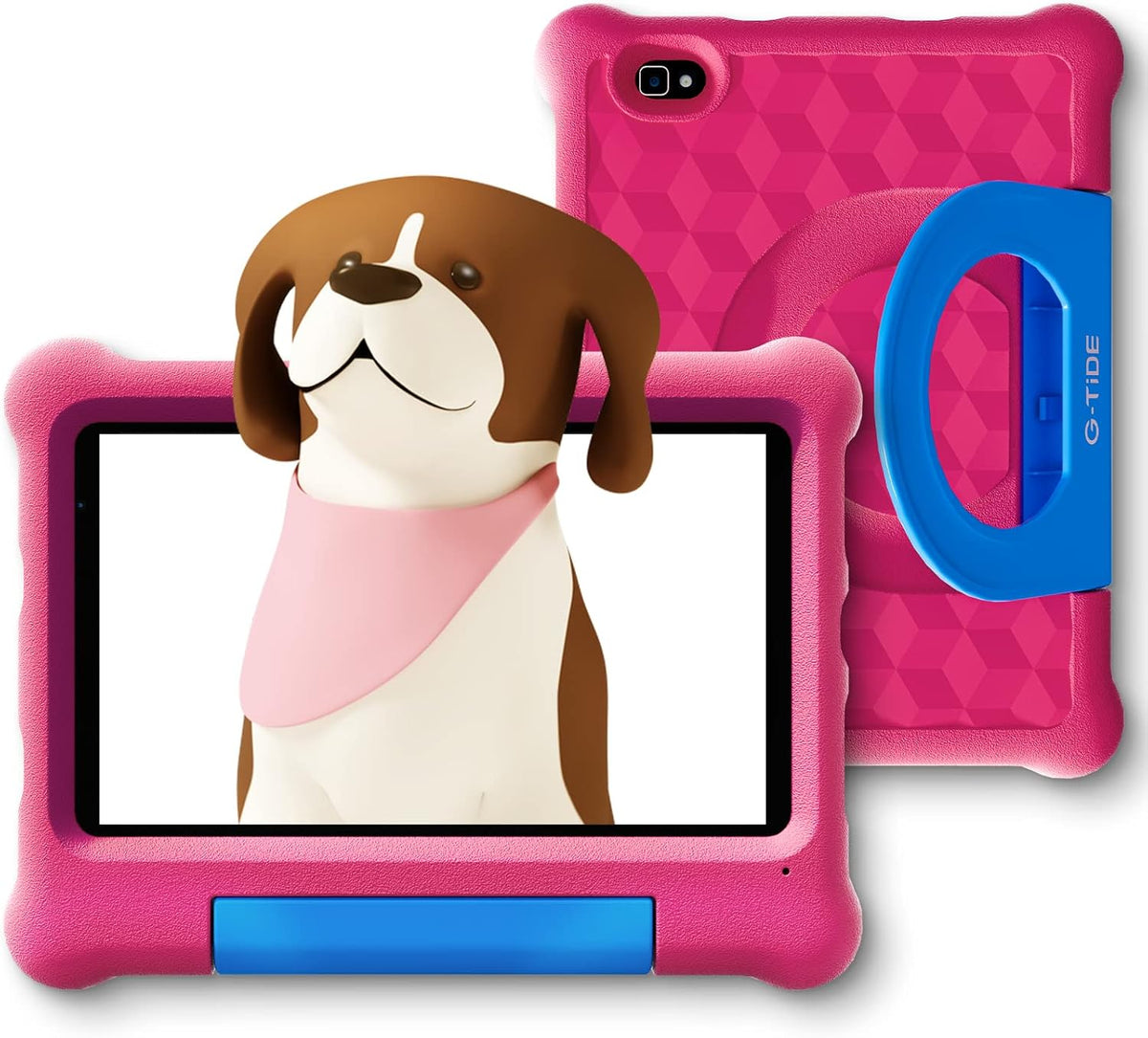Pink Kids Tablet with Kid-Proof Case Y5855