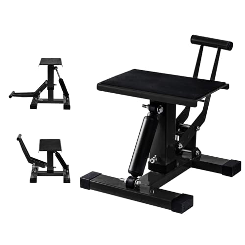 Adjustable Motorcycle Lift Stand with 450Lbs Capacity M615868